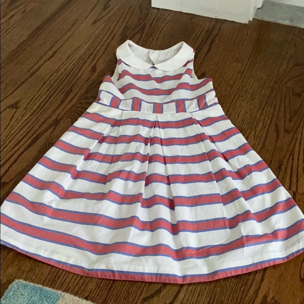 Janie and jack red white and blue dress